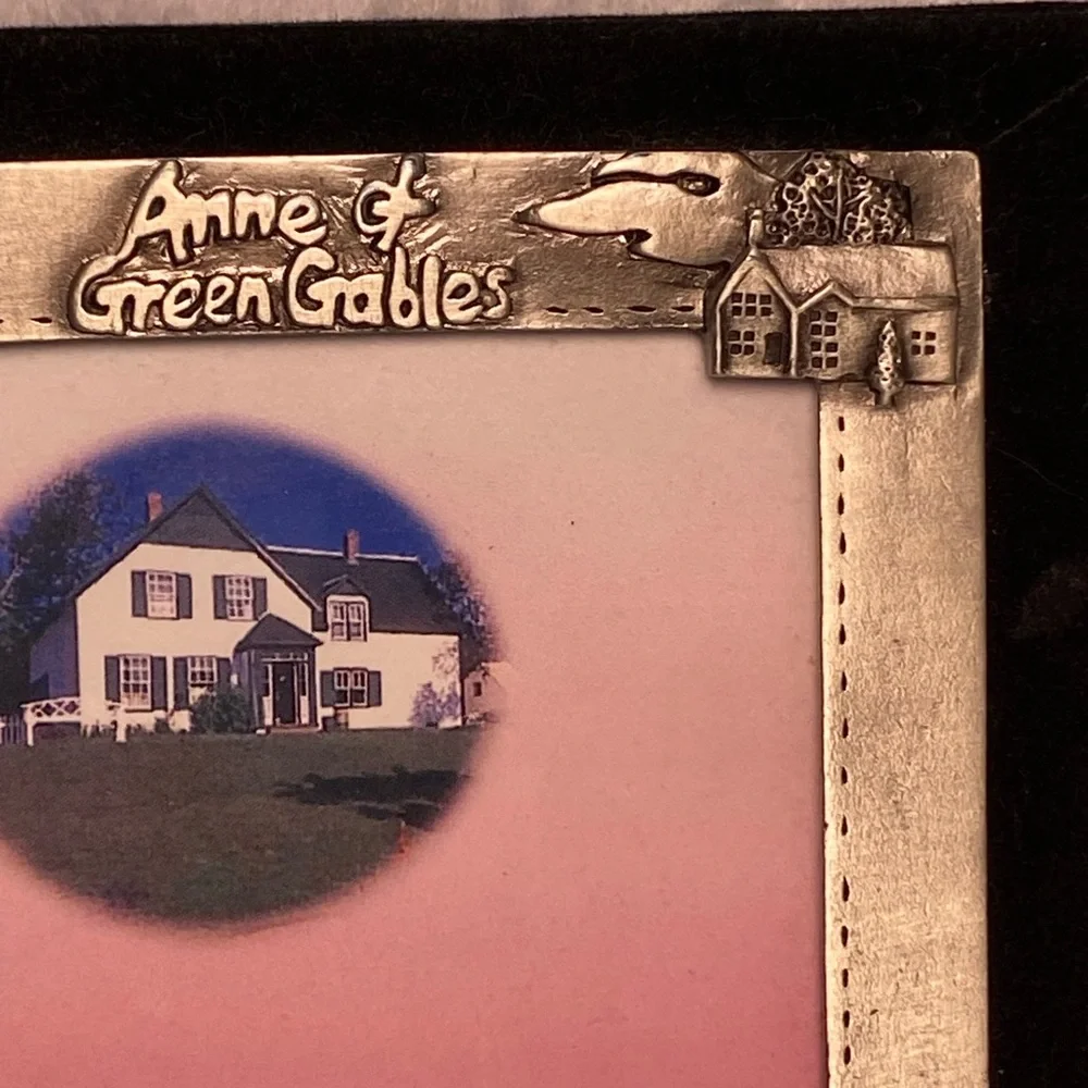 Vintage Anne of Green Gables Delta Pewter Collection Frame and Photo Album